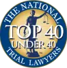 The National Trial Lawyers' Top 40 Under 40 Badge