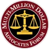 Advocates Forum's Multi Million Dollar Badge